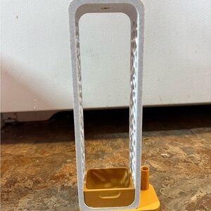 Ramadan Incense Holder Handmade 3D Printed Marble and Gold